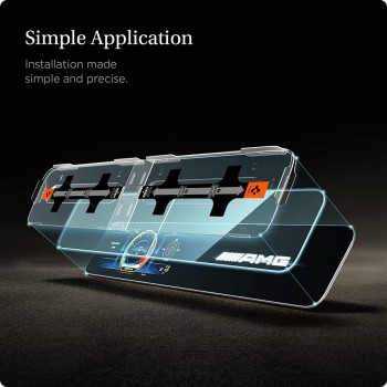 Spigen Tempered Glass GLAS.tR EZ Fit - висококачествено стъкло за дисплея на мултимедията на MERCEDES E-CLASS 2020 / 2021(прозрачно) Spigen Tempered Glass GLAS.tR EZ Fit - висококачествено стъкло за дисплея на мултимедията на MERCEDES E-CLASS 2020 / 2021(прозрачно)