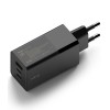 Зарядно устройство RINGKE GAN 3-PORT NETWORK CHARGER 65W BLACK - Зарядно за стена Зарядно устройство RINGKE GAN 3-PORT NETWORK CHARGER 65W BLACK - Зарядно устройство RINGKE GAN 3-PORT NETWORK CHARGER 65W BLACK