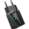 Зарядно устройство Baseus Super Si Quick Charger 1C 20W+ lightning кабел - Зарядно устройство Baseus Super Si Quick Charger 1C 20W+ lightni