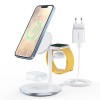 Choetech Магнитно безжично зарядно 3 в 1 - Choetech Магнитно безжично зарядно 3 в 1
