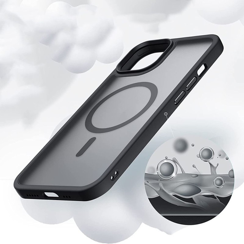 Калъф TECH-PROTECT Magmat Magsafe за iPhone 11, Matte Black - iPhone 11 Калъф TECH-PROTECT Magmat Magsafe за iPhone 11, Matte Black - Калъф TECH-PROTECT Magmat Magsafe за iPhone 11, Matte Black