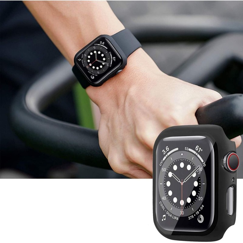 Калъф TECH-PROTECT Defense 360 за Apple Watch 4/5/6/SE, 40mm, Black - Apple Калъф TECH-PROTECT Defense 360 за Apple Watch 4/5/6/SE, 40mm, Black - Калъф TECH-PROTECT Defense 360 за Apple Watch 4/5/6/SE, 40mm, Bl