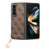 Guess 4G Charms Collection Hard Case - дизайнерски кожен кейс за Samsung Galaxy Z Fold 4