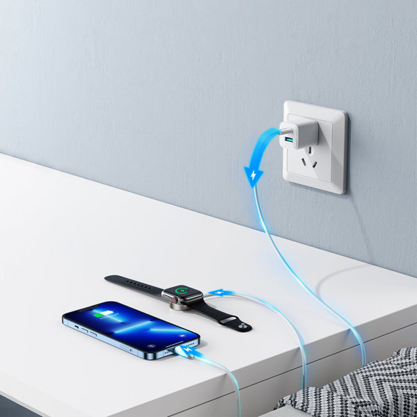Joyroom USB Type C 20W PD кабел с индуктивно зарядно за Apple Watch 1.5m - Wireless Joyroom USB Type C 20W PD кабел с индуктивно зарядно за Apple Watch 1.5m - Joyroom USB Type C 20W PD кабел с индуктивно зарядно за Apple Wa