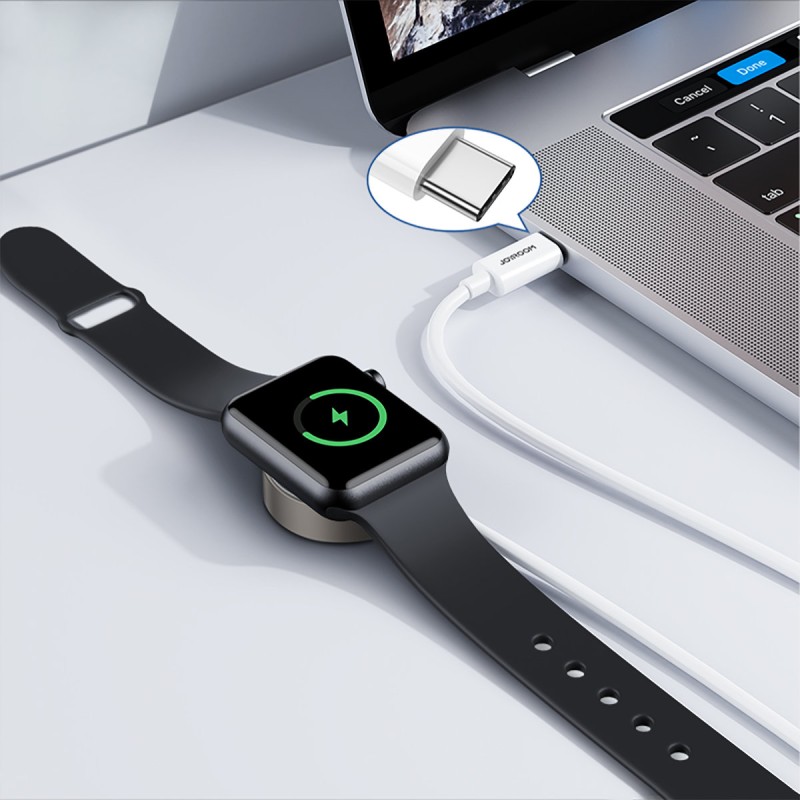 Joyroom кабел с индукционно зарядно за Apple Watch 1.2m - Wireless Joyroom кабел с индукционно зарядно за Apple Watch 1.2m - Joyroom кабел с индукционно зарядно за Apple Watch 1.2m