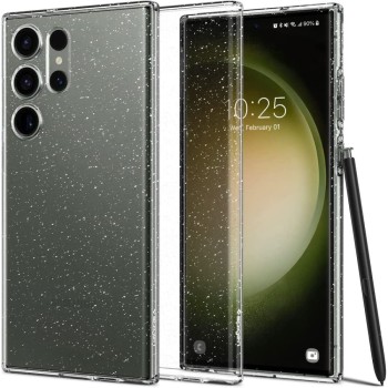 Блестящ калъф за Samsung Galaxy S23 Ultra Spigen Liquid Crystal Glitter Блестящ калъф за Samsung Galaxy S23 Ultra Spigen Liquid Crystal Glitter