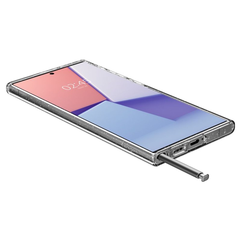Блестящ калъф за Samsung Galaxy S23 Ultra Spigen Liquid Crystal Glitter - Samsung S Блестящ калъф за Samsung Galaxy S23 Ultra Spigen Liquid Crystal Glitter - Блестящ калъф за Samsung Galaxy S23 Ultra Spigen Liquid Crystal