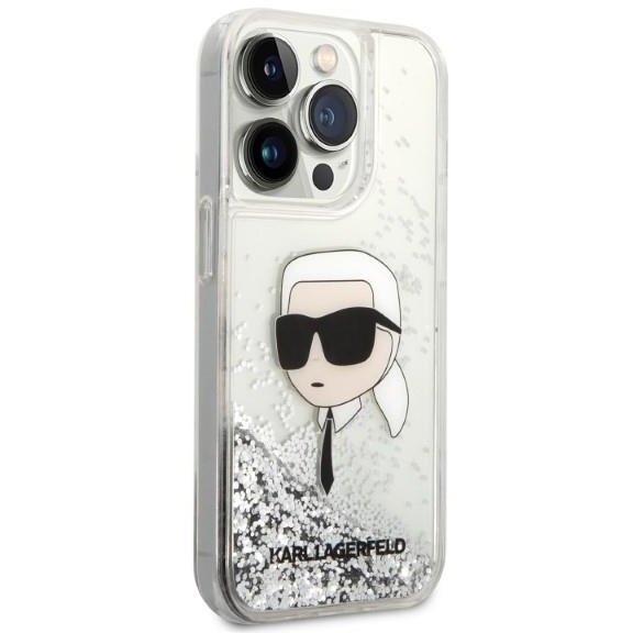 Karl Lagerfeld Glitter Karl Head калъф за iPhone 14 Pro 6.1, сребрист - iphone 14 Pro Karl Lagerfeld Glitter Karl Head калъф за iPhone 14 Pro 6.1, сребрист - Karl Lagerfeld Glitter Karl Head калъф за iPhone 14 Pro 6.1"