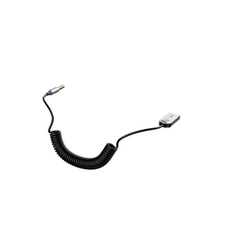 Baseus USB Wireless Adapter Cable BA01 - безжичен USB към 3.5 мм кабел с блутут функционалност (черен) - Адаптери Baseus USB Wireless Adapter Cable BA01 - безжичен USB към 3.5 мм кабел с блутут функционалност (черен) - Baseus USB Wireless Adapter Cable BA01 - безжичен USB към 3.5 мм