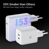 Spigen зарядно устройство с PD 65W и 2 usb-c изхода - Зарядно за стена Spigen зарядно устройство с PD 65W и 2 usb-c изхода - Spigen зарядно устройство с PD 65W и 2 usb-c изхода
