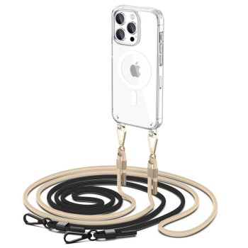 Прозрачен Magsafe калъф TECH-PROTECTс връзка за iPhone 15 Pro