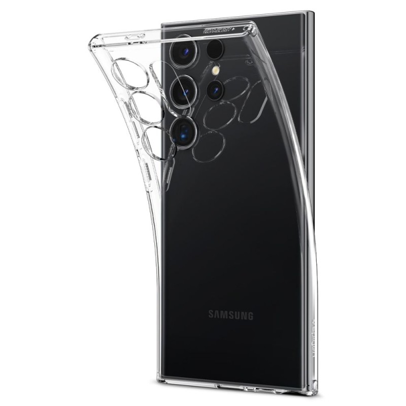 Калъф за Samsung Galaxy S24 Ultra, SPIGEN Liquid Crystal Case - Samsung S Калъф за Samsung Galaxy S24 Ultra, SPIGEN Liquid Crystal Case - Калъф за Samsung Galaxy S24 Ultra, SPIGEN Liquid Crystal Case
