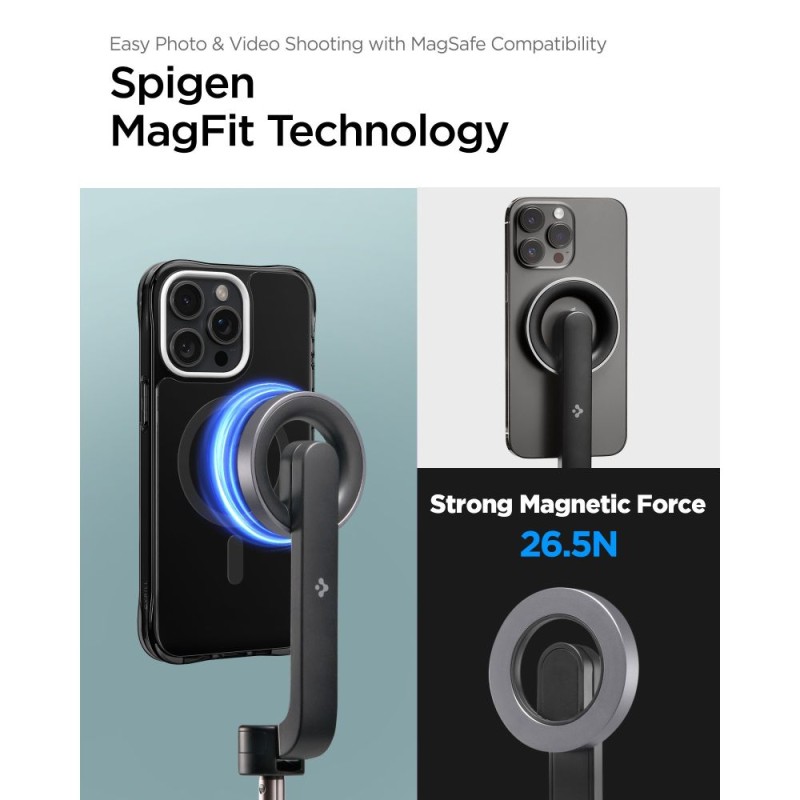 Bluetooth Селфи Стик иТрипод SPIGEN S570W MAGSAFE - Смарт джаджи Bluetooth Селфи Стик иТрипод SPIGEN S570W MAGSAFE - Bluetooth Селфи Стик иТрипод SPIGEN S570W MAGSAFE