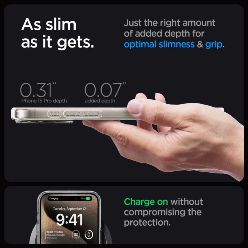 Magsafe Калъф за iPhone 15 Pro, SPIGEN Zero One Ultra Hybrid Case - iPhone 15 Pro max Magsafe Калъф за iPhone 15 Pro, SPIGEN Zero One Ultra Hybrid Case - Magsafe Калъф за iPhone 15 Pro, SPIGEN Zero One Ultra Hybrid Cas