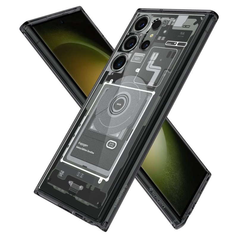 Калъф за Samsung S23 Ultra, Spigen Zero One Ultra Hybrid Case, - Samsung S Калъф за Samsung S23 Ultra, Spigen Zero One Ultra Hybrid Case, - Калъф за Samsung S23 Ultra, Spigen Zero One Ultra Hybrid Case