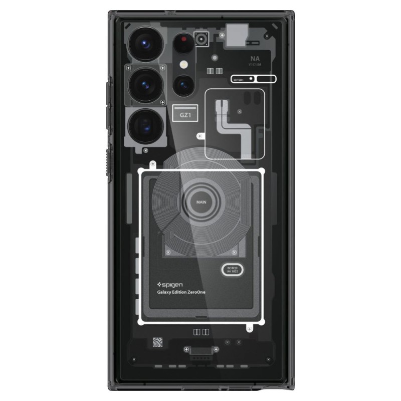 Калъф за Samsung S23 Ultra, Spigen Zero One Ultra Hybrid Case, - Samsung S Калъф за Samsung S23 Ultra, Spigen Zero One Ultra Hybrid Case, - Калъф за Samsung S23 Ultra, Spigen Zero One Ultra Hybrid Case