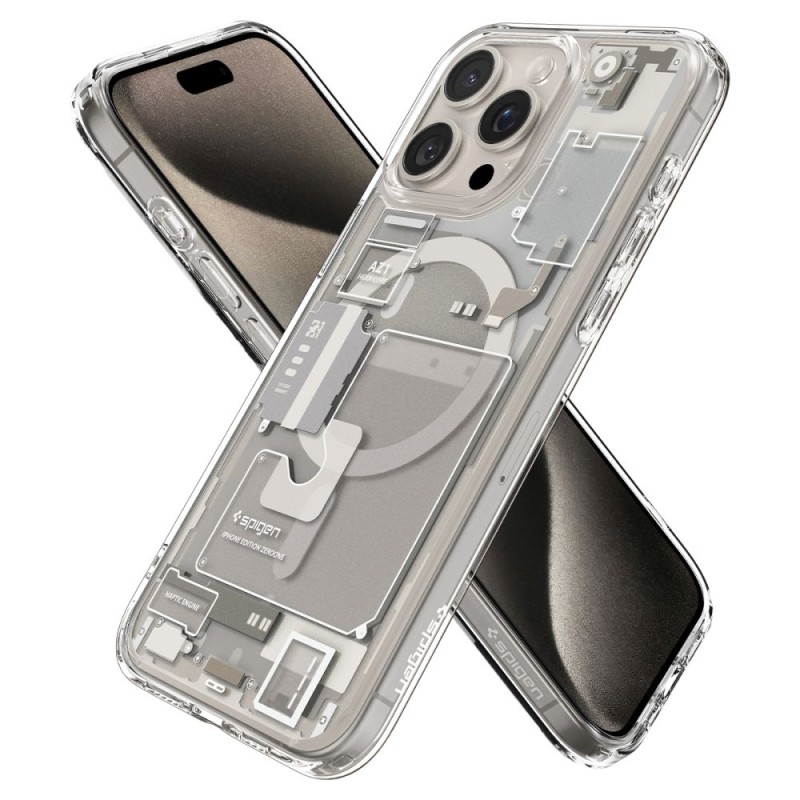 Magsafe Калъф за iPhone 15 Pro, SPIGEN Zero One Ultra Hybrid Case - iPhone 15 Pro max Magsafe Калъф за iPhone 15 Pro, SPIGEN Zero One Ultra Hybrid Case - Magsafe Калъф за iPhone 15 Pro, SPIGEN Zero One Ultra Hybrid Cas