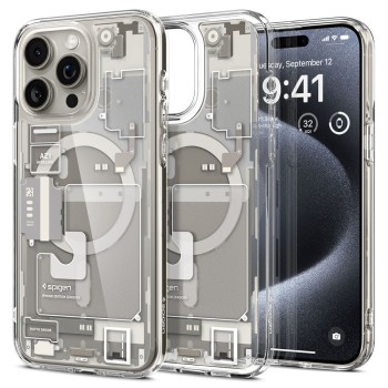 Magsafe Калъф за iPhone 15 Pro Max, SPIGEN Zero One Ultra Hybrid Case