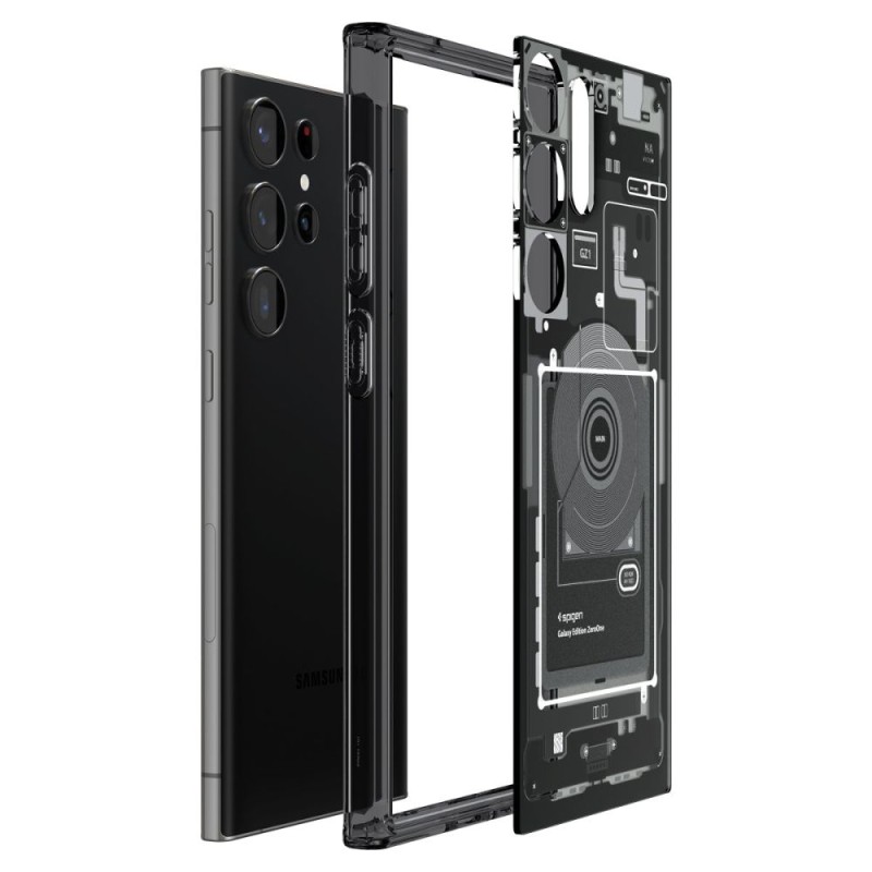 Калъф за Samsung S23 Ultra, Spigen Zero One Ultra Hybrid Case, - Samsung S Калъф за Samsung S23 Ultra, Spigen Zero One Ultra Hybrid Case, - Калъф за Samsung S23 Ultra, Spigen Zero One Ultra Hybrid Case