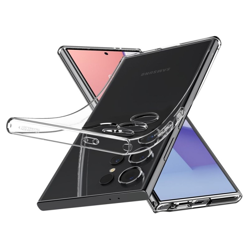 Калъф за Samsung Galaxy S24 Ultra, SPIGEN Liquid Crystal Case - Samsung S Калъф за Samsung Galaxy S24 Ultra, SPIGEN Liquid Crystal Case - Калъф за Samsung Galaxy S24 Ultra, SPIGEN Liquid Crystal Case