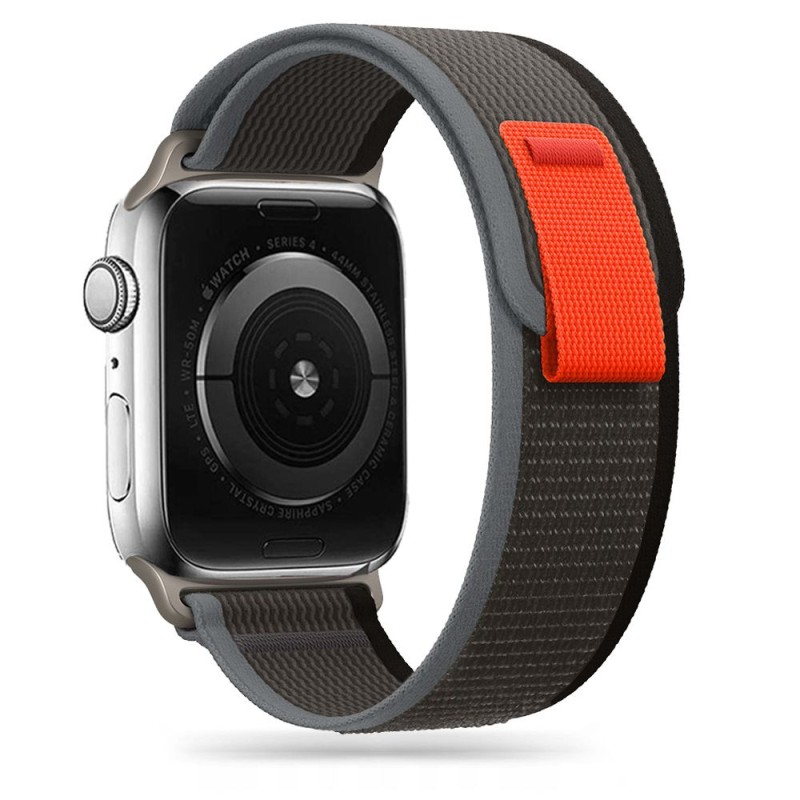 Каишка за Apple Watch 4/5/6/7/8/9/SE/Ultra (44/45/49 mm) от Tech-Protect Nylon - Apple Watch Каишка за Apple Watch 4/5/6/7/8/9/SE/Ultra (44/45/49 mm) от Tech-Protect Nylon - Каишка за Apple Watch 4/5/6/7/8/9/SE/Ultra (44/45/49 mm) от Tech