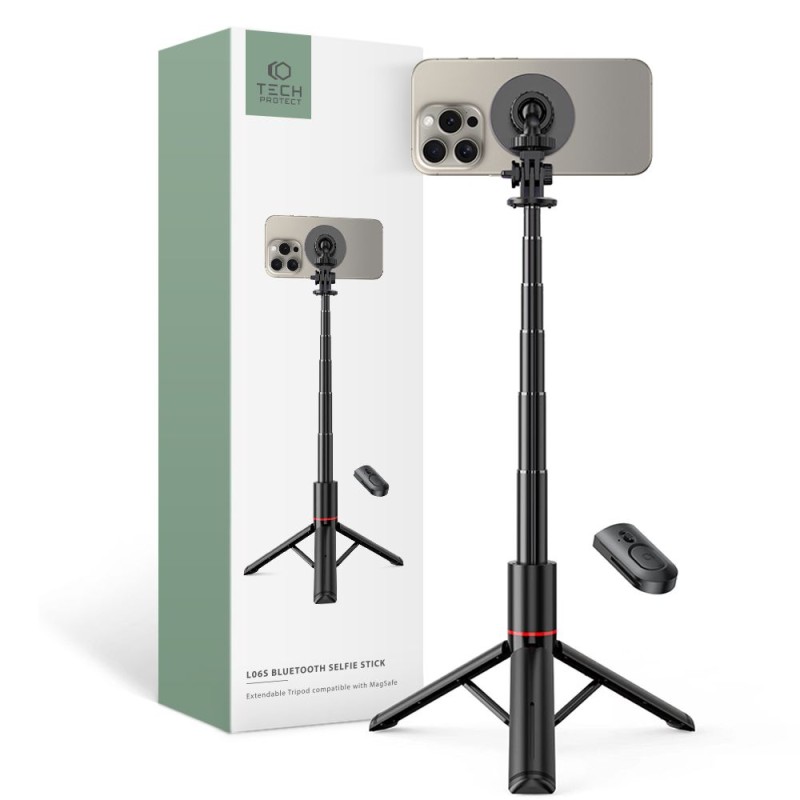 Стойка,Трипод и Селфи стик Tech-Protect Magsafe Bluetooth Selfie Stick Tripod - Смарт джаджи Стойка,Трипод и Селфи стик Tech-Protect Magsafe Bluetooth Selfie Stick Tripod - Стойка,Трипод и Селфи стик Tech-Protect Magsafe Bluetooth Selfie