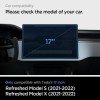 Spigen Tempered Glass – висококачествено стъкло за дисплея на мултимедията на TESLA MODEL X 2022 / MODEL S 2021 - Spigen Tempered Glass – висококачествено стъкло за дисплея на му