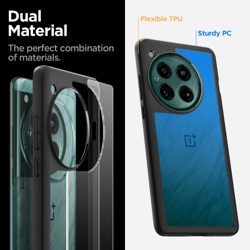 Противоударен силиконов Spigen Ultra Hybrid Case Калъф за ONEPLUS 12 - Удароустойчив Противоударен силиконов Spigen Ultra Hybrid Case Калъф за ONEPLUS 12 - Противоударен силиконов Spigen Ultra Hybrid Case Калъф за ONEPLU