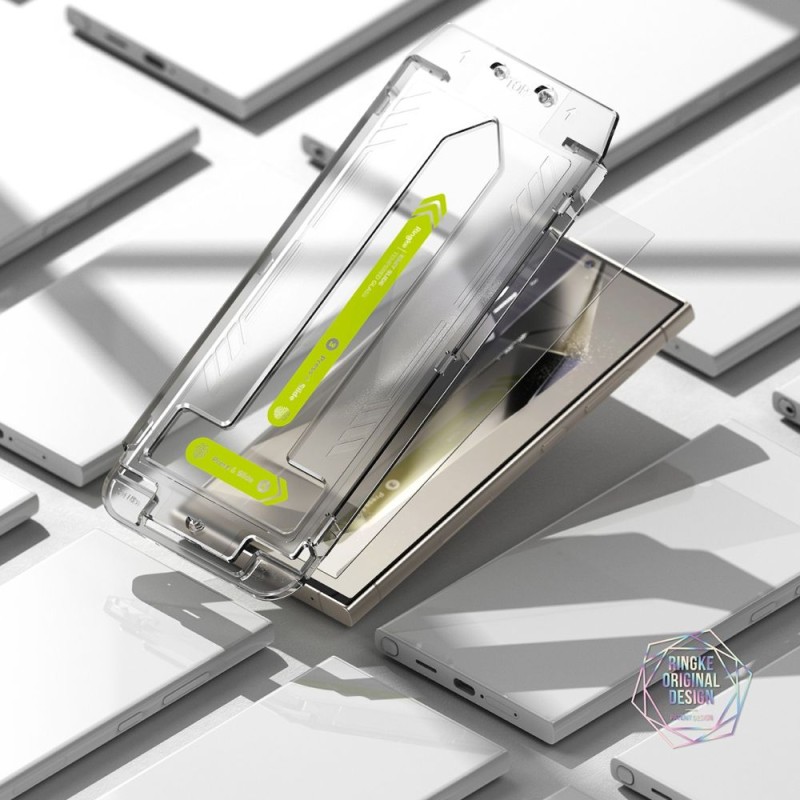Стъклен протектор с апарат за монтаж RIngke Easy Slide 2-pack Galaxy S24 Ultra - Samsung S Стъклен протектор с апарат за монтаж RIngke Easy Slide 2-pack Galaxy S24 Ultra - Стъклен протектор с апарат за монтаж RIngke Easy Slide 2-pack Ga