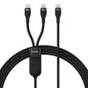 Baseus 2 в 1 USB-C кабел с бързо зареждане за две устройства с USB-C порт