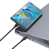Baseus 2 в 1 USB-C кабел с бързо зареждане за две устройства с USB-C порт - Кабел Type C-Type C Baseus 2 в 1 USB-C кабел с бързо зареждане за две устройства с USB-C порт - Baseus 2 в 1 USB-C кабел с бързо зареждане за две устройства с U