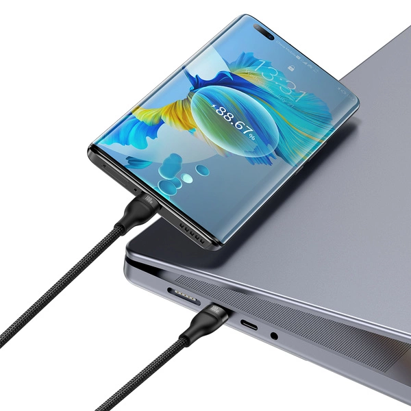 Baseus 2 в 1 USB-C кабел с бързо зареждане за две устройства с USB-C порт - Кабел Type C-Type C Baseus 2 в 1 USB-C кабел с бързо зареждане за две устройства с USB-C порт - Baseus 2 в 1 USB-C кабел с бързо зареждане за две устройства с U