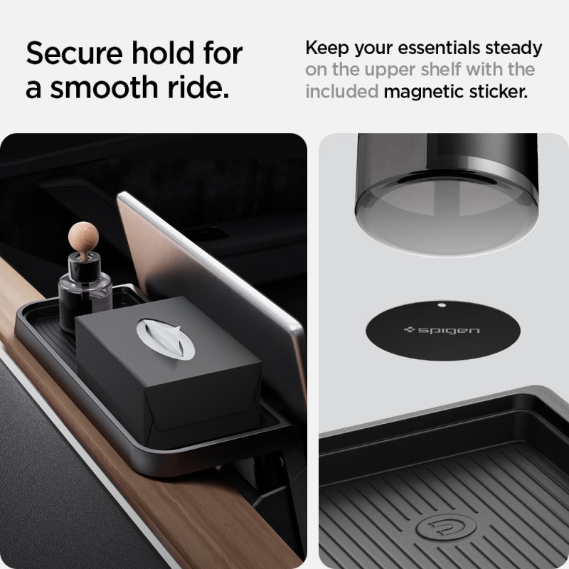 Spigen Органайзер за съхранение под екрана на Tesla Y/3 - Стойка за кола Spigen Органайзер за съхранение под екрана на Tesla Y/3 - Spigen Органайзер за съхранение под екрана на Tesla Y/3