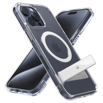 Magsafe калъф за iPhone 15 Pro, Spigen Caseology Capella MagSafe Kickstand Magsafe калъф за iPhone 15 Pro, Spigen Caseology Capella MagSafe Kickstand