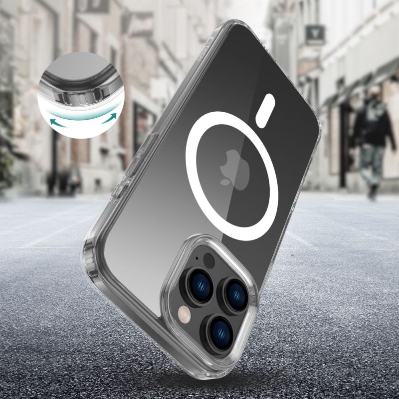 Хибриден калъф за iPhone 16 Pro с Magsafe от Tech-Protect FlexAir - iPhone 16 Pro Хибриден калъф за iPhone 16 Pro с Magsafe от Tech-Protect FlexAir - Хибриден калъф за iPhone 16 Pro с Magsafe от Tech-Protect FlexAi