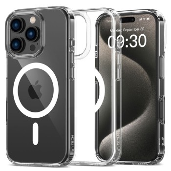 Хибриден калъф за iPhone 16 Pro с Magsafe от Tech-Protect FlexAir