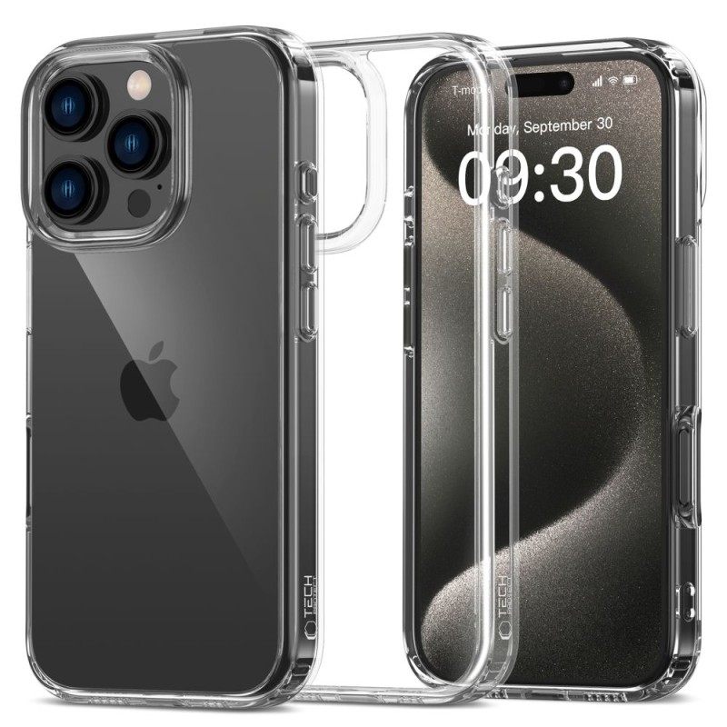 Хибриден калъф за iPhone 16 от Tech-Protect FlexAir - iPhone 16 Хибриден калъф за iPhone 16 от Tech-Protect FlexAir - Хибриден калъф за iPhone 16 от Tech-Protect FlexAir