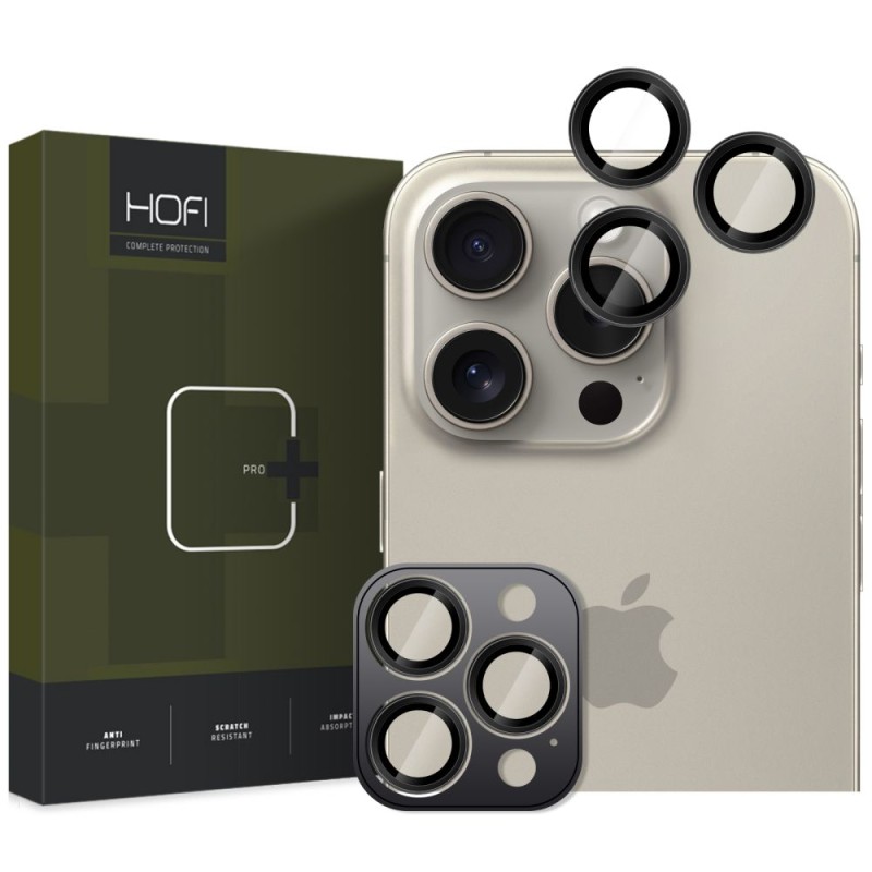 Протектор за Камерата на iPhone 16 Pro/16 Pro Max, HOFI Cam Glass,черен - Apple Протектор за Камерата на iPhone 16 Pro/16 Pro Max, HOFI Cam Glass,черен - Протектор за Камерата на iPhone 16 Pro/16 Pro Max, HOFI Cam Glas