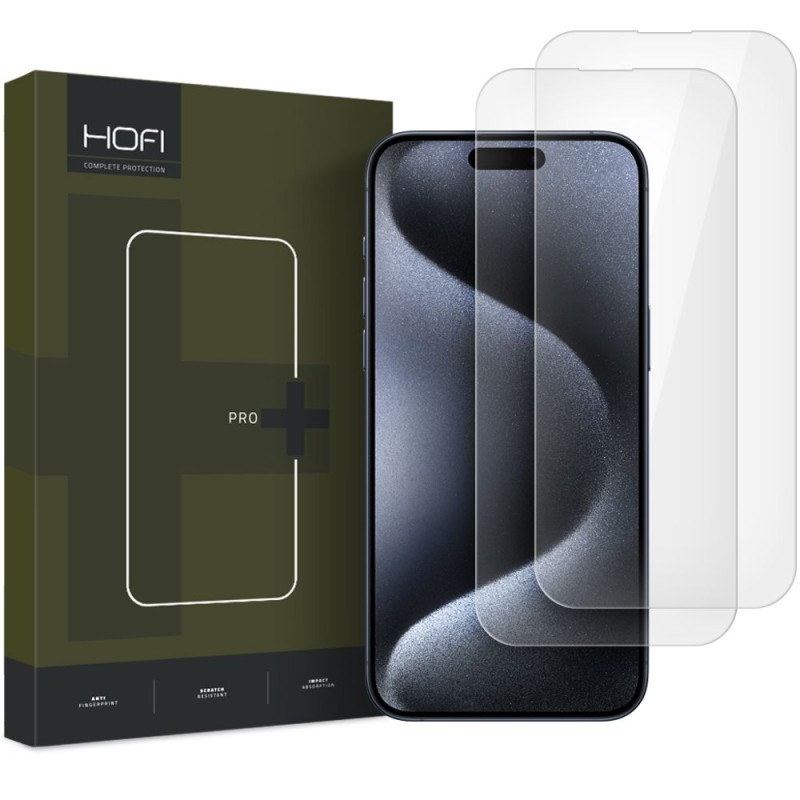Стъклен Протектор за iPhone 16 , HOFI Glass, Прозрачен - Стъклен Протектор за iPhone 16 , HOFI Glass, Прозрачен