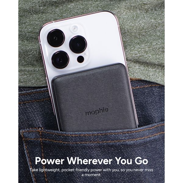 Батерия Mophie-snap+ Powerstation/Juicepack mini Black 5000mAh 5WQi, 1xUSB-C - Външни батерии Батерия Mophie-snap+ Powerstation/Juicepack mini Black 5000mAh 5WQi, 1xUSB-C - Батерия Mophie-snap+ Powerstation/Juicepack mini Black 5000mAh 5