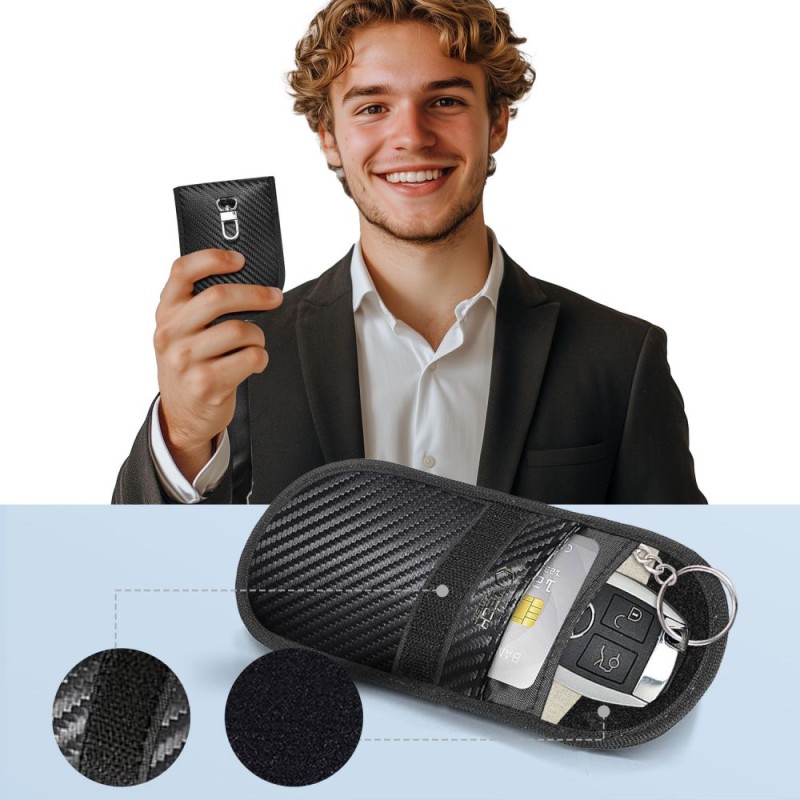 Калъф за заглушаване и блокиране на KEYLESS-GO RFID сигнал от Tech-Protect - Без категория Калъф за заглушаване и блокиране на KEYLESS-GO RFID сигнал от Tech-Protect - Калъф за заглушаване и блокиране на KEYLESS-GO RFID сигнал от Te