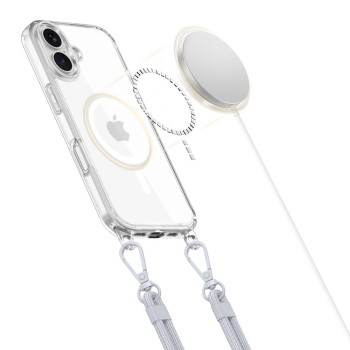 Прозрачен Magsafe калъф TECH-PROTECTс връзка за iPhone 16