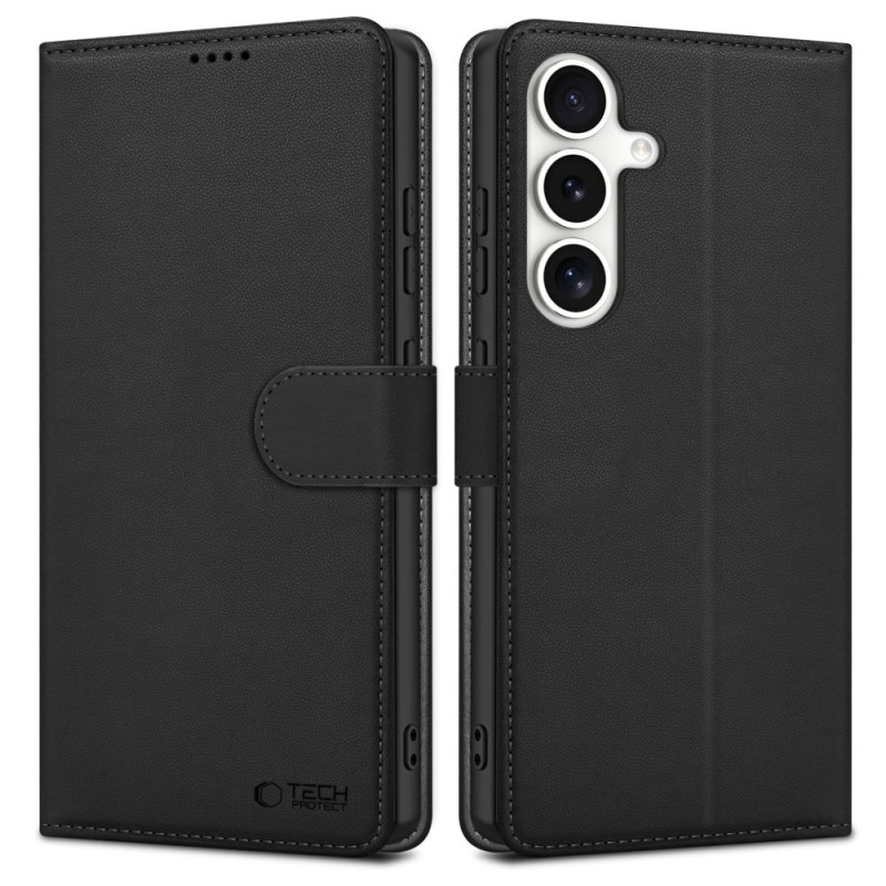 Калъф-тефтер за Samsung Galaxy S25 от Tech-Protect Wallet - Samsung S Калъф-тефтер за Samsung Galaxy S25 от Tech-Protect Wallet - Калъф-тефтер за Samsung Galaxy S25 от Tech-Protect Wallet