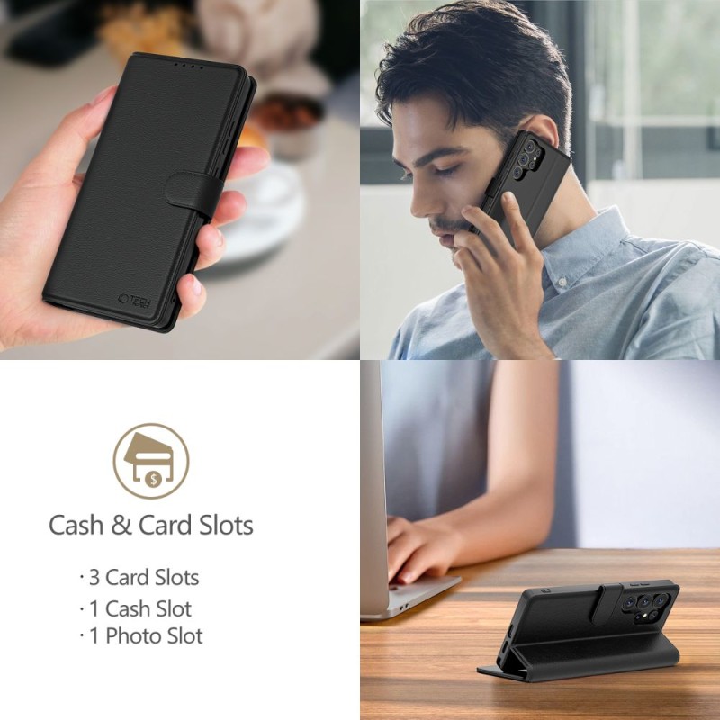 Калъф-тефтер за Samsung Galaxy S25 от Tech-Protect Wallet - Samsung S Калъф-тефтер за Samsung Galaxy S25 от Tech-Protect Wallet - Калъф-тефтер за Samsung Galaxy S25 от Tech-Protect Wallet