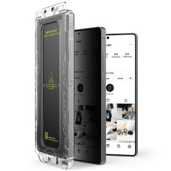 PRIVACY Стъклен протектор с апарат за монтаж RIngke Easy Slide 2-pack Galaxy S25 Ultra