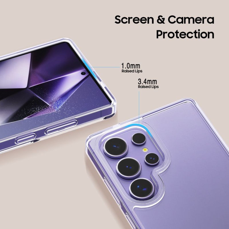 Tech-Protect Хибриден кейс за Samsung Galaxy S25 Ultra - Samsung S Tech-Protect Хибриден кейс за Samsung Galaxy S25 Ultra - Tech-Protect Хибриден кейс за Samsung Galaxy S25 Ultra