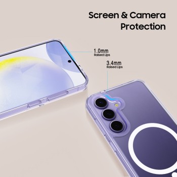 Tech Protect Хибриден кейс с MagSafe за Samsung Galaxy S25 Tech Protect Хибриден кейс с MagSafe за Samsung Galaxy S25