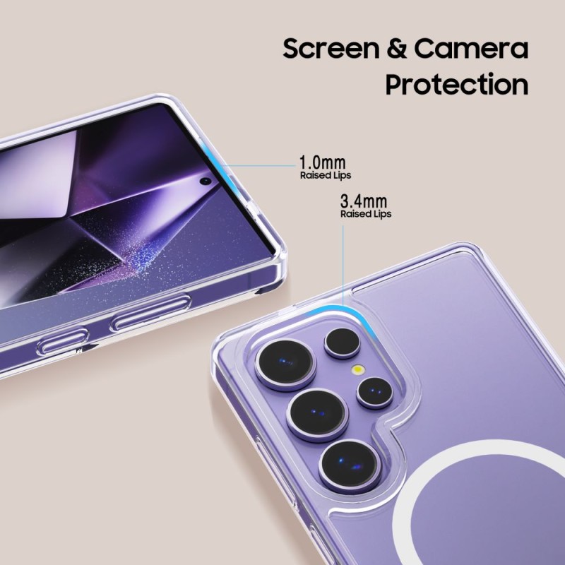 Tech Protect Хибриден кейс с MagSafe за Samsung Galaxy S25 Ultra - Samsung S Tech Protect Хибриден кейс с MagSafe за Samsung Galaxy S25 Ultra - Tech Protect Хибриден кейс с MagSafe за Samsung Galaxy S25 Ultra