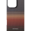 Pitaka кевларен кейс с MagSafe за iPhone 16 Pro Tactile Woven Case Suset