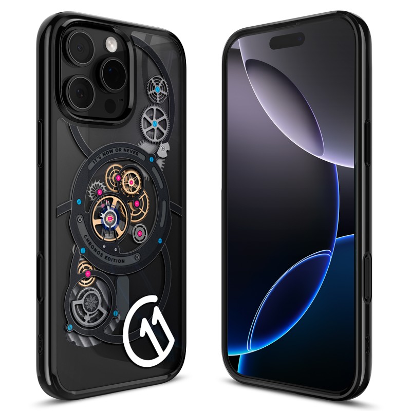 Хибриден калъф Spigen Ultra Hybrid MagSafe Chronos iPhone 16 Pro - iPhone 16 Pro Хибриден калъф Spigen Ultra Hybrid MagSafe Chronos iPhone 16 Pro - Хибриден калъф Spigen Ultra Hybrid MagSafe Chronos iPhone 16 Pro